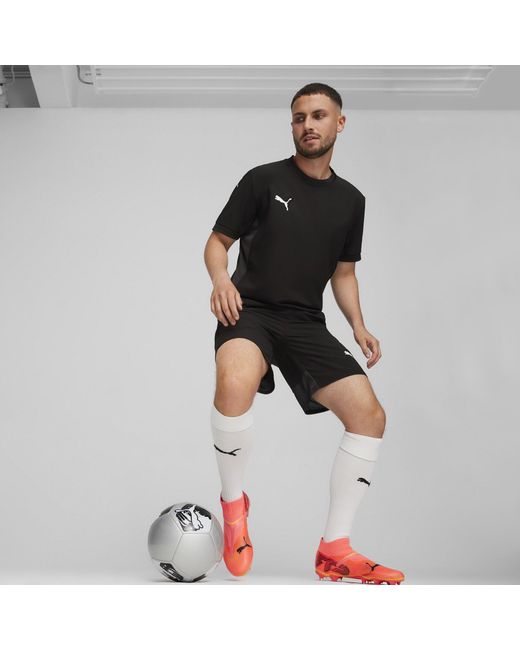 PUMA Black Teamfinal Jersey T-Shirt for men