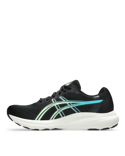 Asics Black Contend 10 Everyday Running Shoes for men