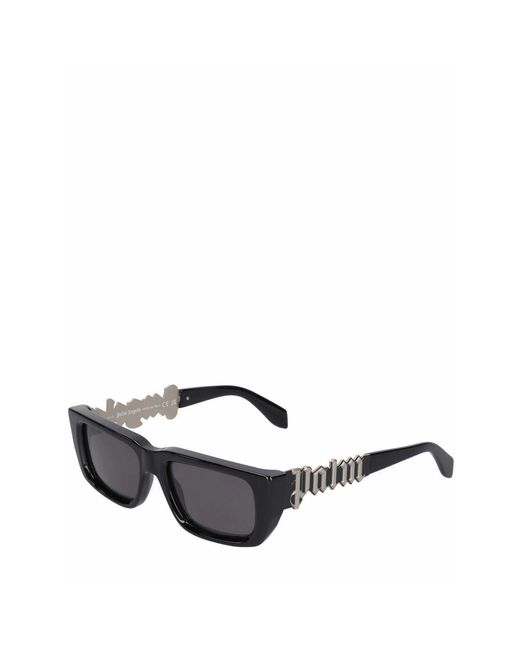 Palm Angels Blue Milford Rectangle Sunglasses for men