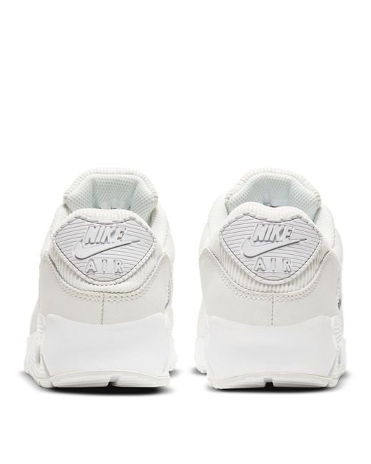 Nike White Air Max 90 Trainers