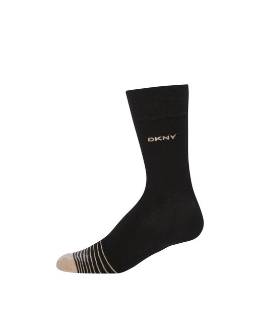 DKNY Black 6 Pack Socks Ross for men
