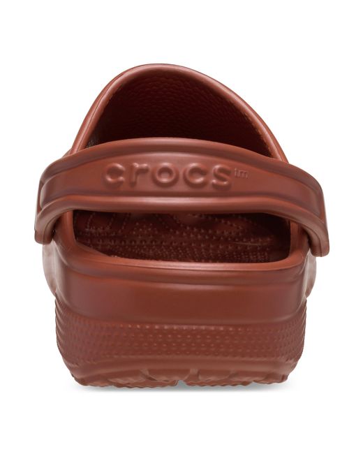 CROCSTM Brown Classic Cloggs for men