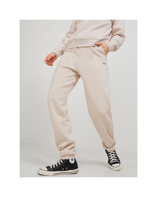JJXX Natural Abbie Closed Hem Jersey Joggers