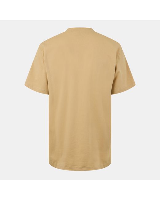 Daily Paper Natural Short Sleeve Crew Neck T-Shirt for men