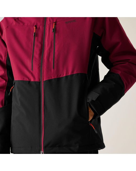 Regatta Red Highton Stretch Isotex Thermoguard Insulated Waterproof Jacket for men
