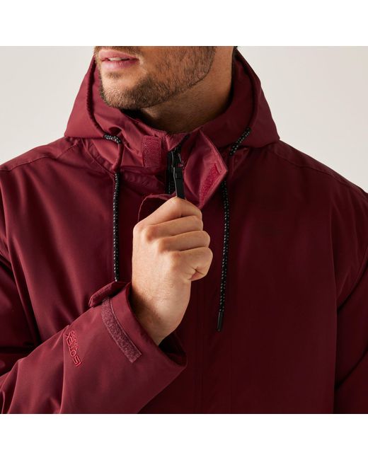 Regatta Red Sterlings Waterproof Insulated Jacket for men
