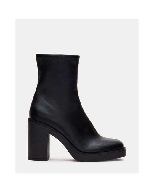 Steve Madden Blue Mesmerize Block Heel Boot Size 8