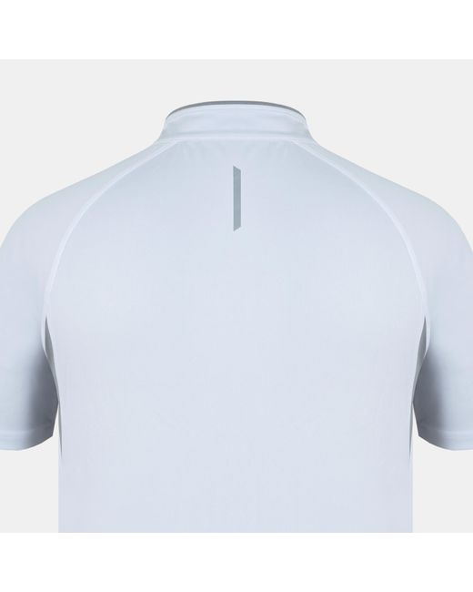 Karrimor Blue Zipped Short Sleeve Performance Running Top for men
