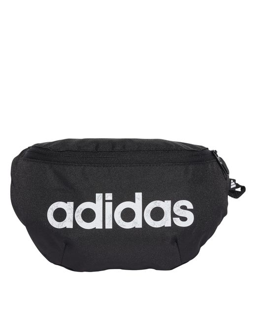 Adidas Black Linear Waist Bag