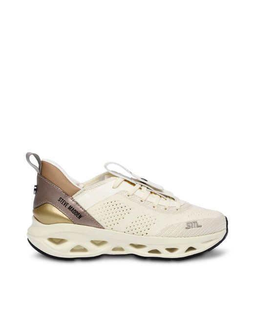 Steve Madden White Surge 1 Trainers
