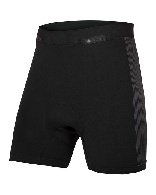 Endura Black Engineered Padded Boxer With Clickfast for men