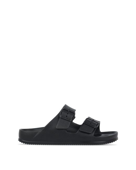 Jack Wills Black Two Strap Sandals