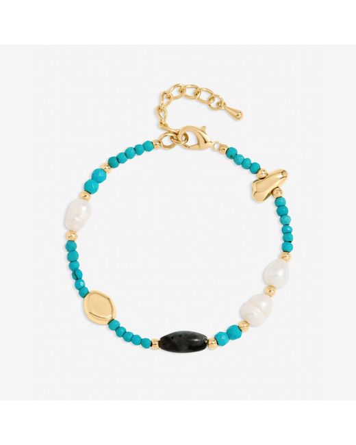 Jon Richard Blue Beaded Bracelet