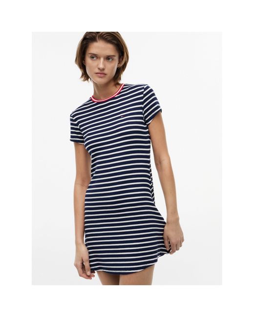 Tommy Hilfiger Blue Skater Dress