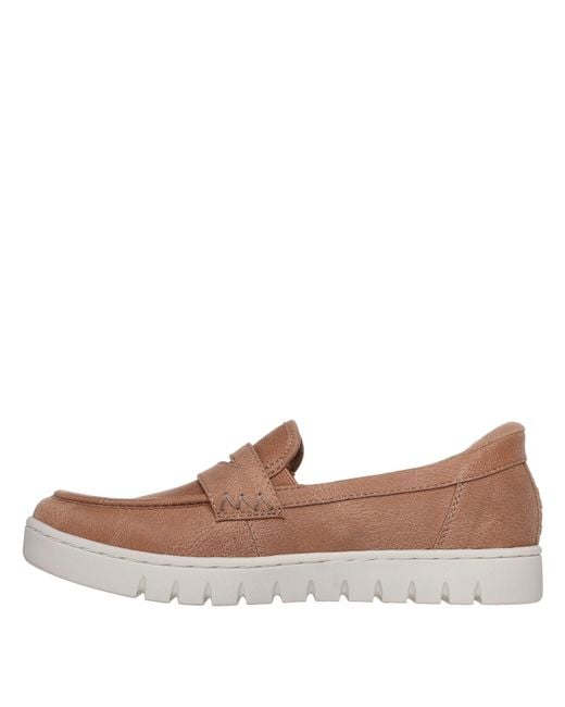 Skechers Brown Slip On Trainers