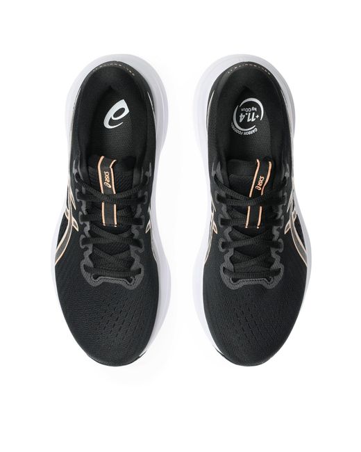 Asics Black Gel-Excite 11 Road Running Shoes for men