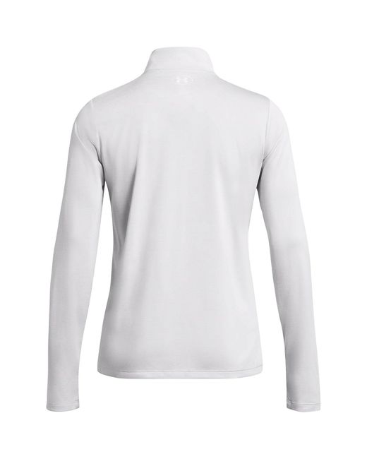 Under Armour Gray Tech Half Zip Top