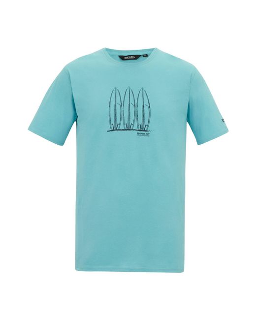 Regatta Blue Cline Ix Breathable T-Shirt for men