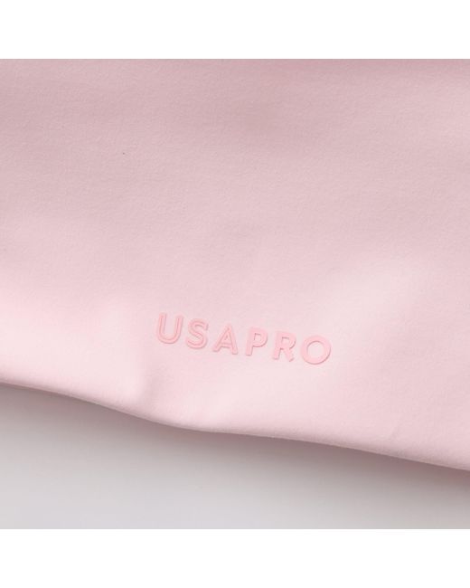 Usa Pro Pink Mock Layer Bra