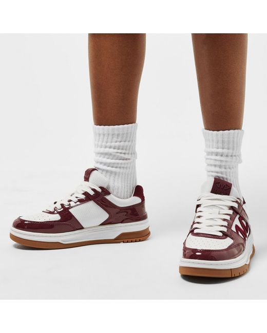 Mallet Red Clayton Low-Top Trainers