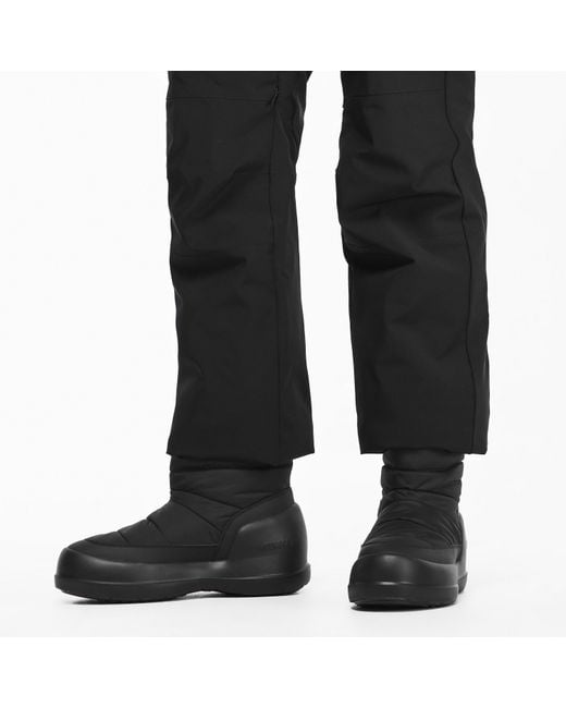 Moon Boot Black Mezzaluna Snow Boots for men