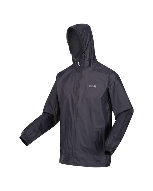 Regatta Black Pack It Iii Waterproof Jacket for men