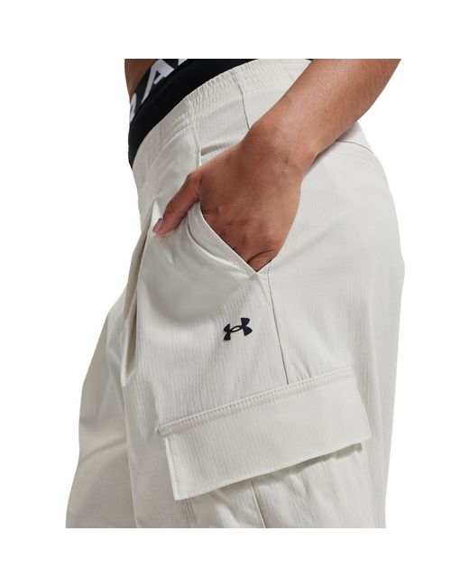 Under Armour Gray Unstoppable Cargo Tracksuit Bottoms