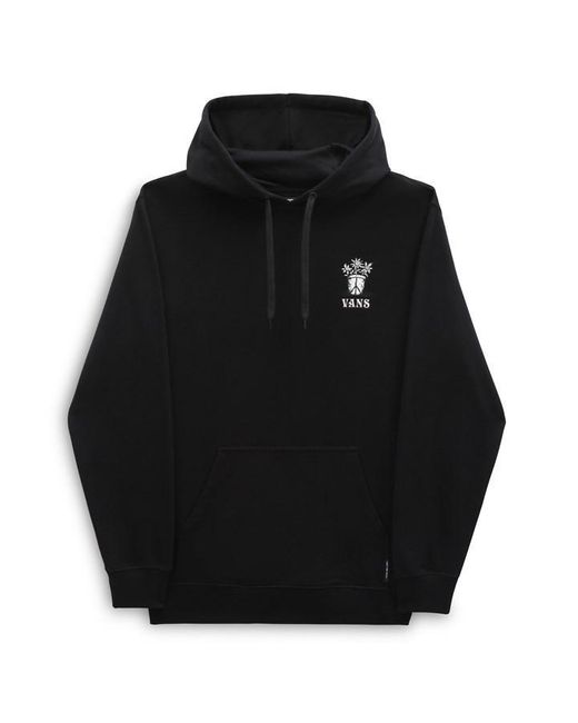 Vans Black Hooded Sweatshirt Peace Head Hoodie for men