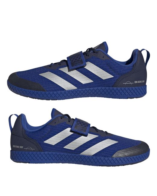 Adidas Blue The Total Training Shoes for men