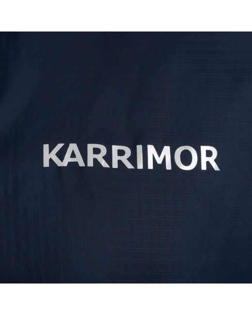 Karrimor Blue Lightweight Hooded Long Sleeve Softshell Jacket
