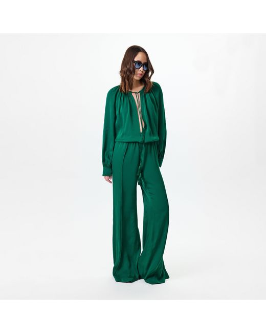 Tom Ford Green Structured Tailored Jumpsuit