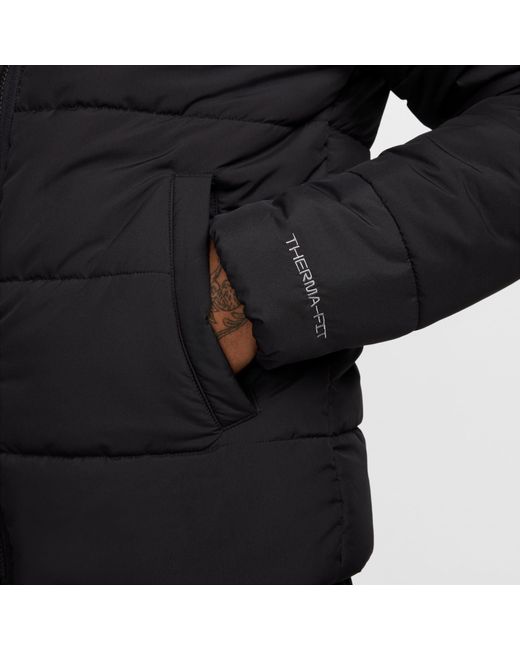Nike Black Puffer Jacket for men