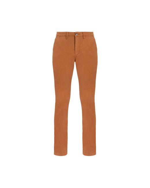 Eden Park Brown Plain Chinos for men