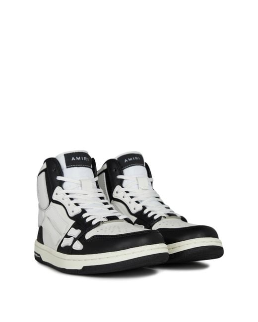 Amiri Multicolor Skeleton High Top Sneakers