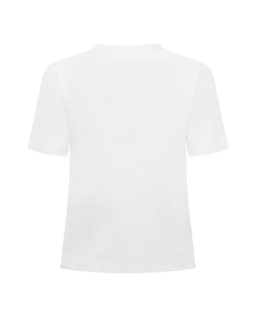 Tommy Hilfiger White Boxy Interl T-Shirt