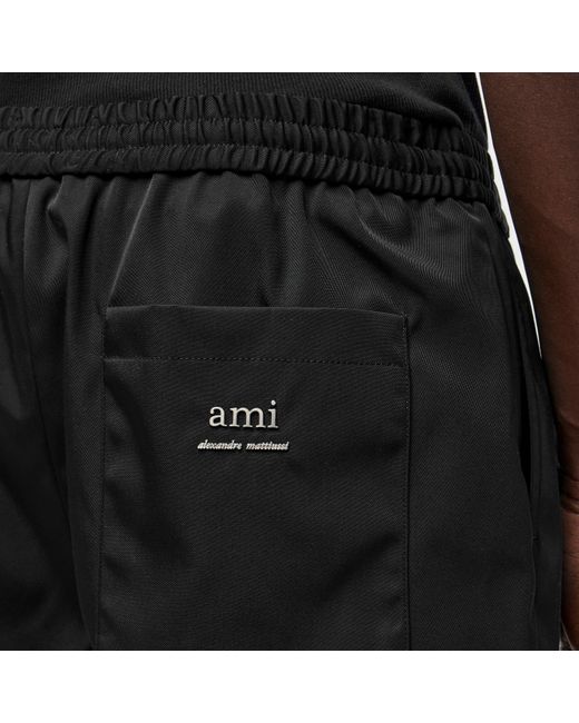 AMI Black Alexandre Mattiussi Tailored Fit Chino Shorts for men
