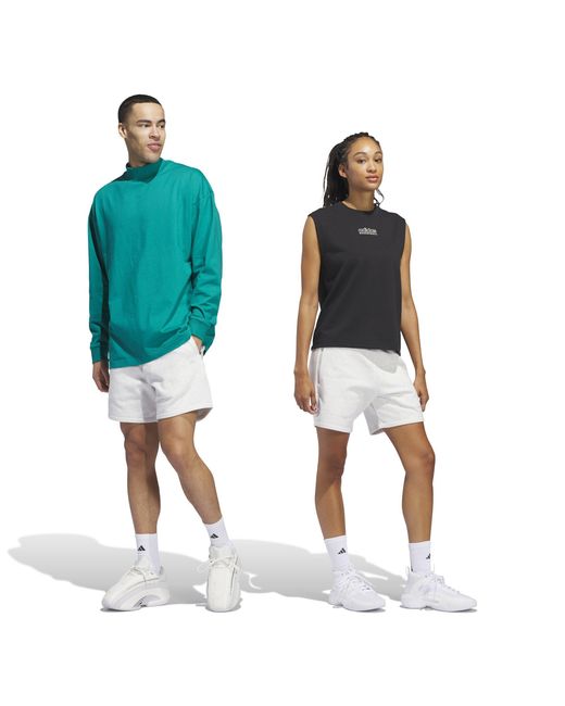 Adidas Gray Basketball Shorts for men