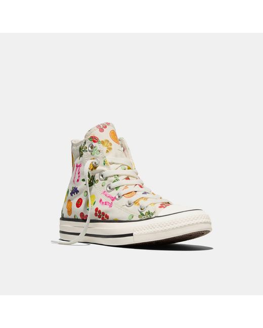 Converse Blue Adults Chuck Taylor All Star Mar Canvas High-Top Trainers