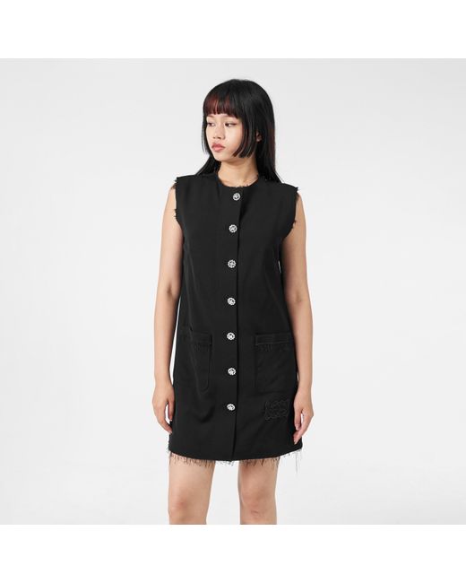 Off-White c/o Virgil Abloh Black Full-Length Maxi Dress