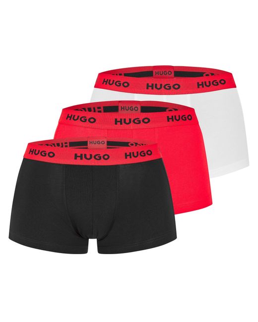 HUGO Red 3 Pack Trunks for men