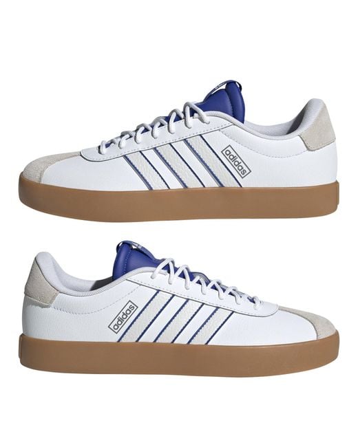 Adidas Blue Vl Court 3.0 Trainers for men