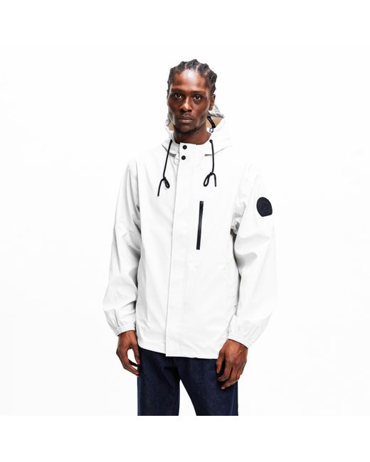 Jacket Gray Elements Rain Anorak for men