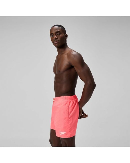 Speedo Red Essentials 16-Inch Watershorts for men