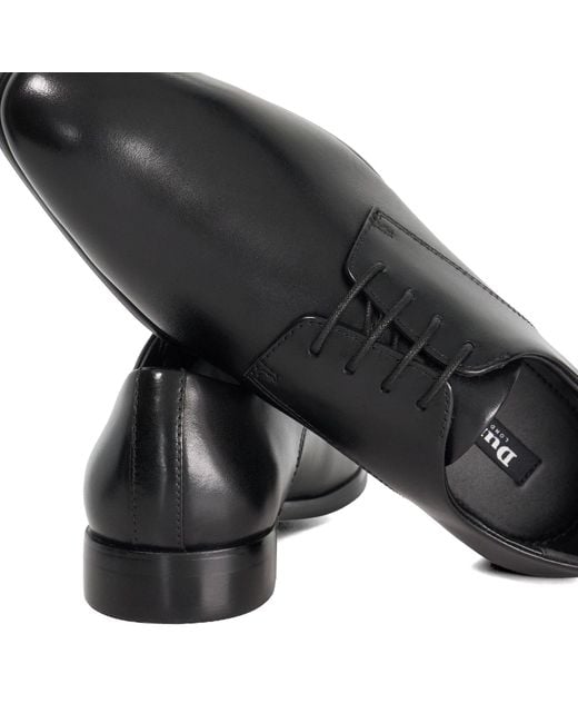 Dune Black Saunter Derby Shoes for men