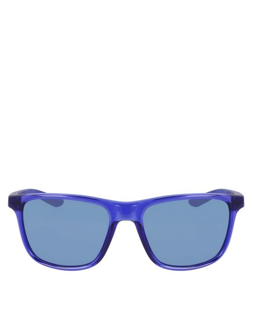 Nike Blue Flip Ascent Square Sunglasses