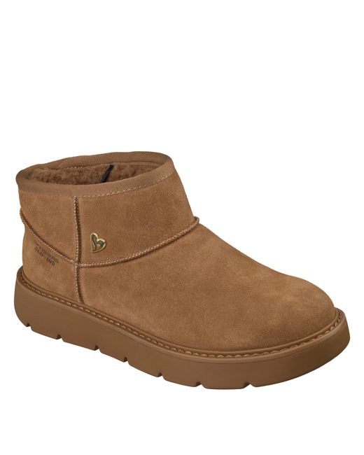 Skechers Brown Cozy Mini Snug Boots