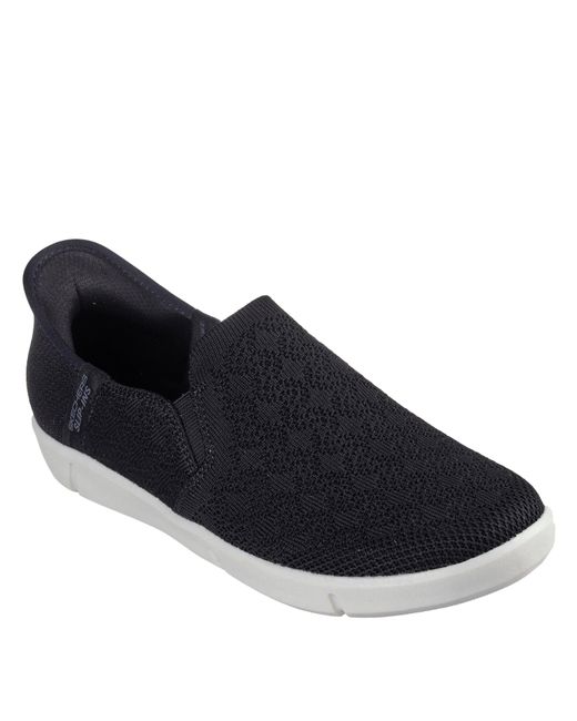 Skechers Blue Breezest Slip On Trainers