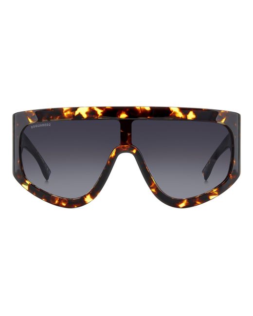 DSquared² Black Round Sunglasses