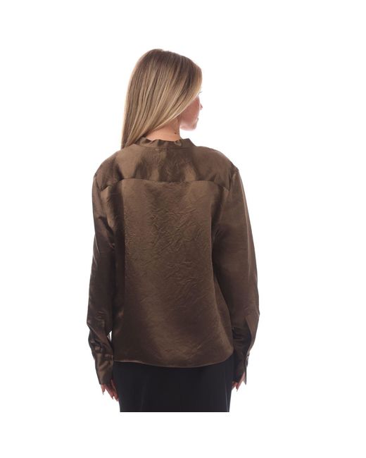 HUGO Brown Beshiny Blouse