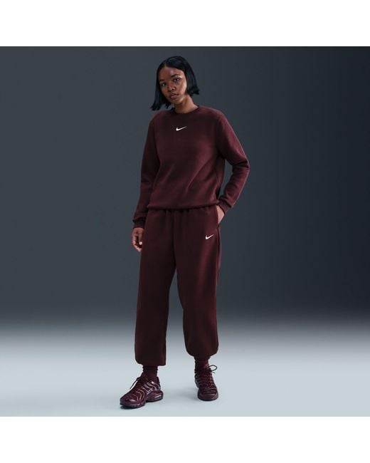Nike Brown Phoenix Fleece Joggers